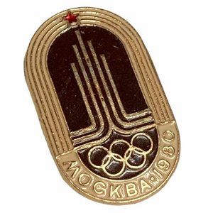 VTG 1980 Moscow Summer Olympic Games Pin